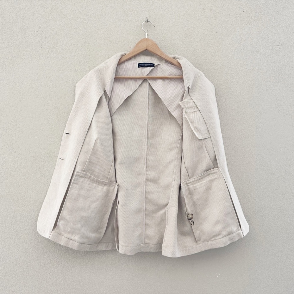 Peruvian Connection Beige Blazer - image 10